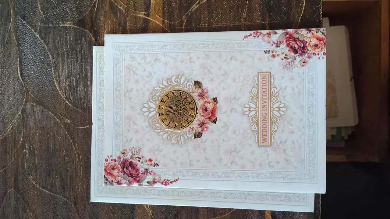 Wedding Card Design 016