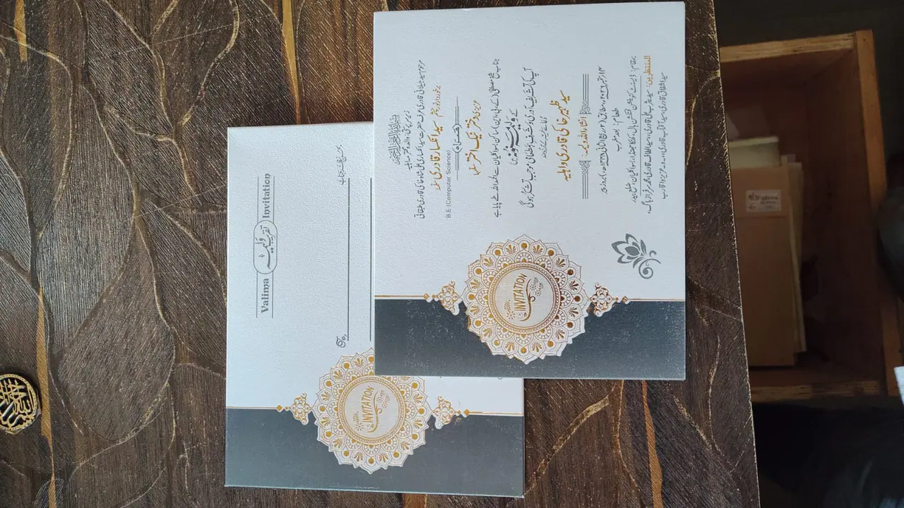 Box Wedding Card 027