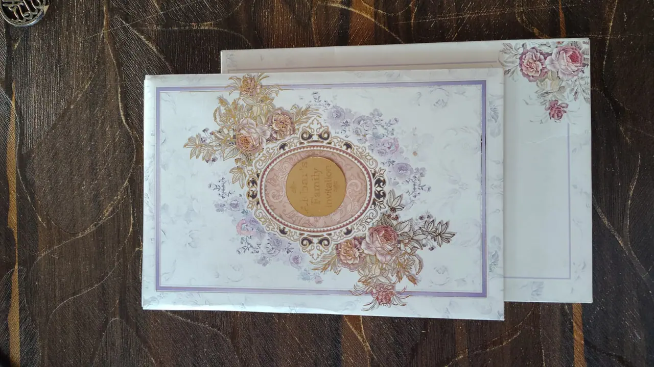Pasting Box Wedding Card 030