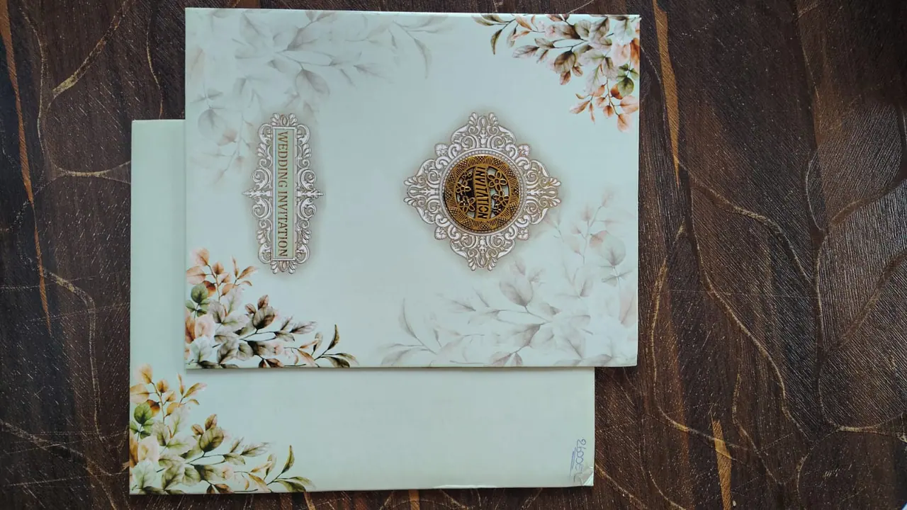 Wedding Card Design 055