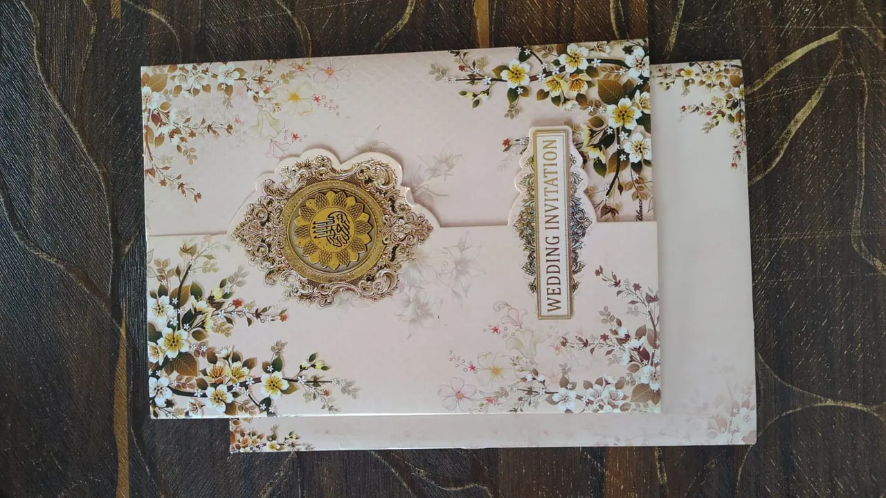 Wedding Card Design 062