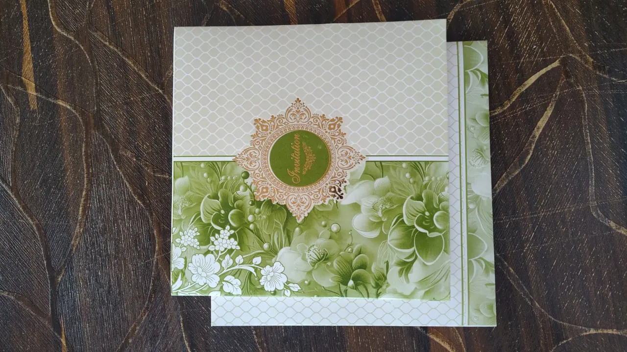Wedding Card Design 065