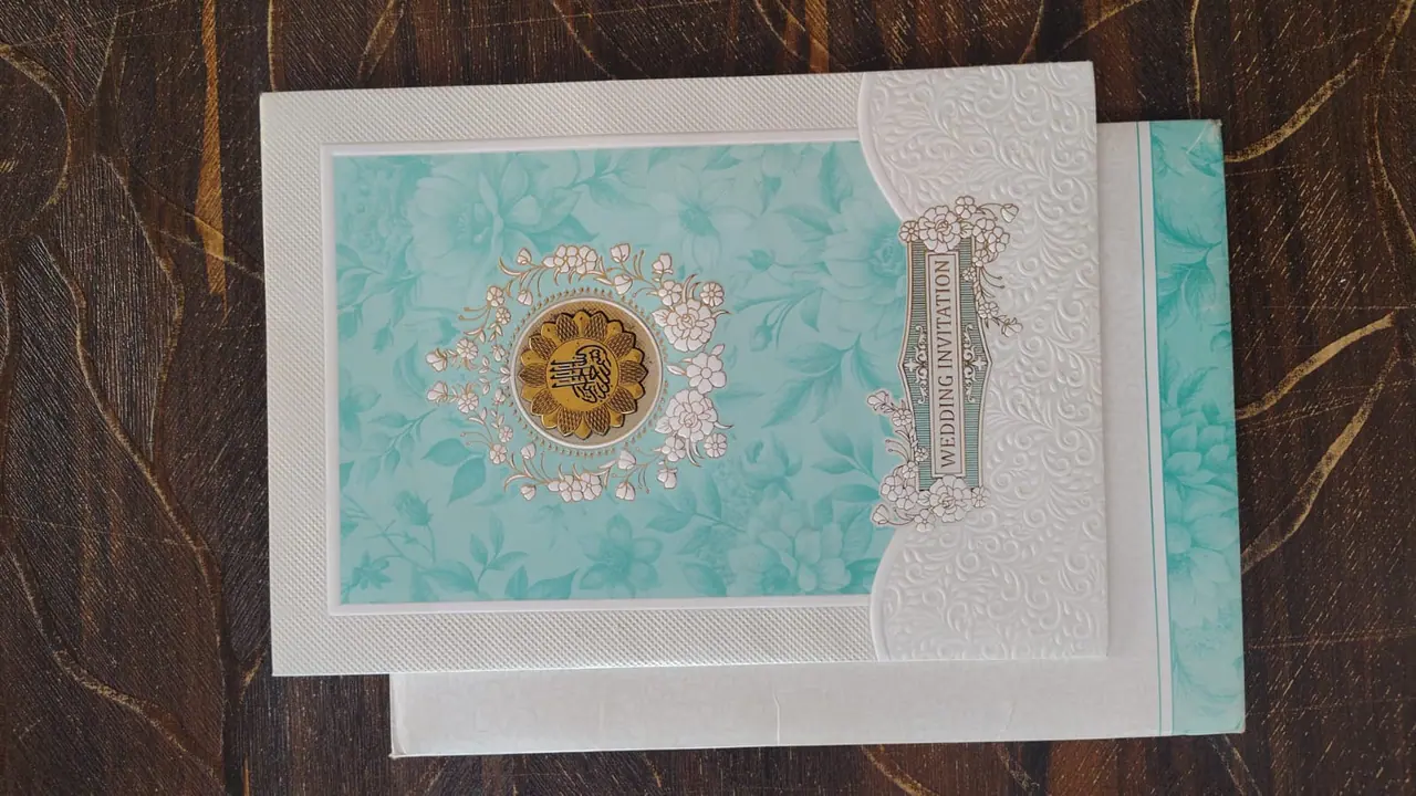 Wedding Card Design 074