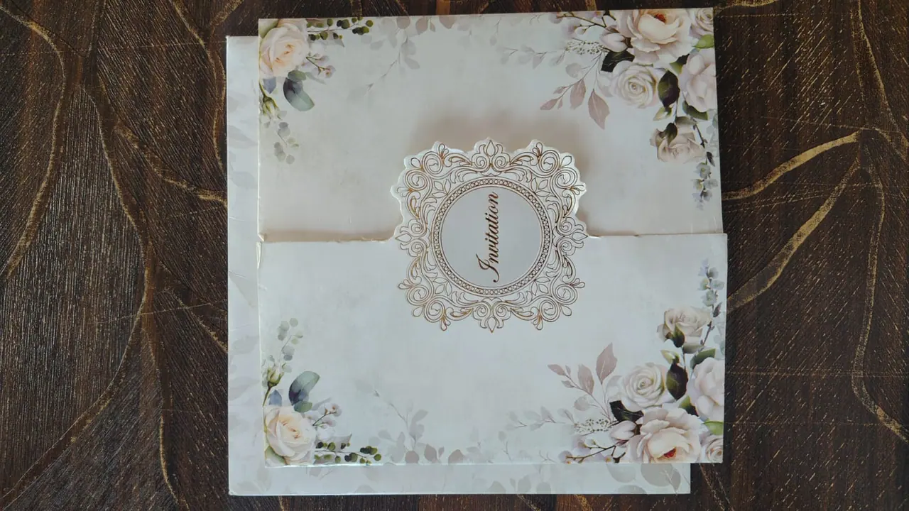 Wedding Card Design 076